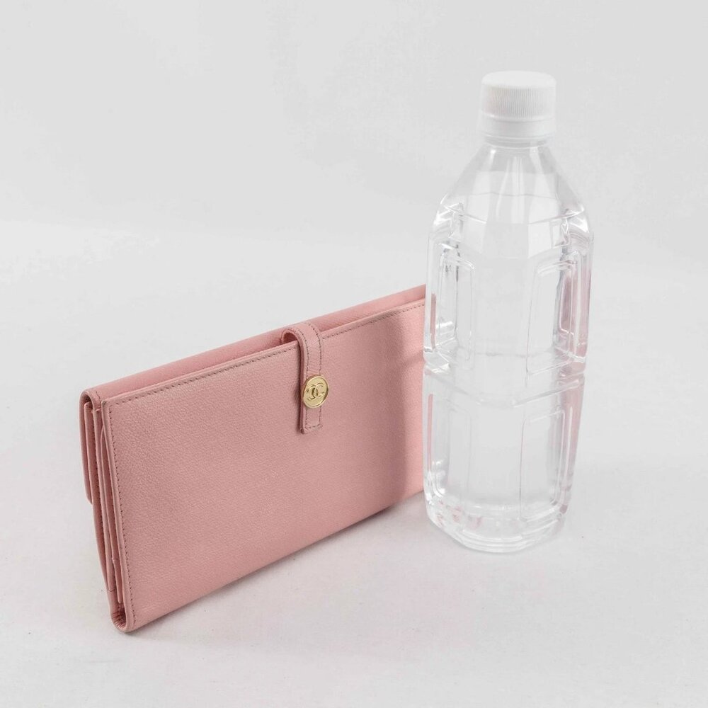 Chanel Classic Flap Long Wallet in Pink Caviar Leather - Picture 4 of 15